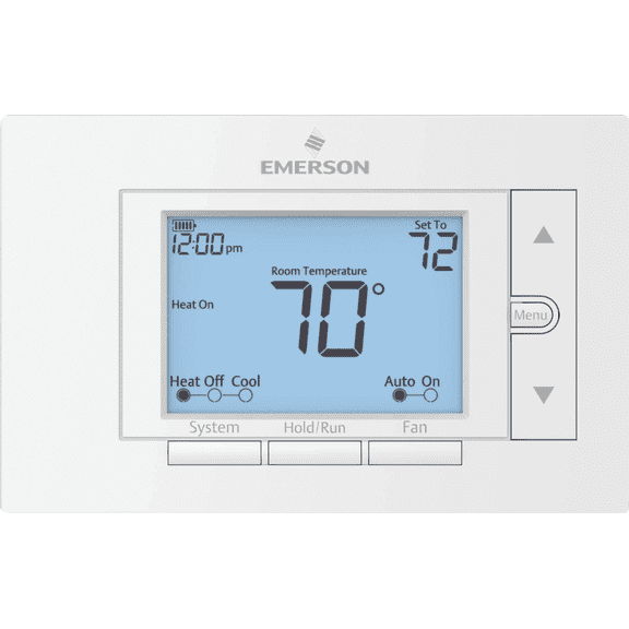 White Rodgers Universal 7-Day Programmable Digital Thermostat - Pack of 2  Residential Use, Standard Application