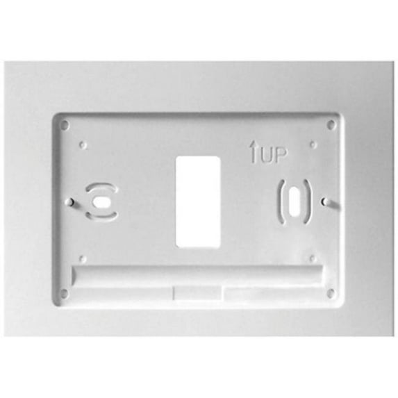 White Rodgers W100 Wall Plate Thermostat, Off White
