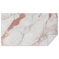 thumbnail image 1 of White Rose Gold Marble Pattern Rectangle Tablecloth 60"x102",Waterproof Polyester Rectangle Table Cloth, Wipeable Spillproof Polyester Tablecloth for Dining, Camping, Indoor and Outdoor, 1 of 6