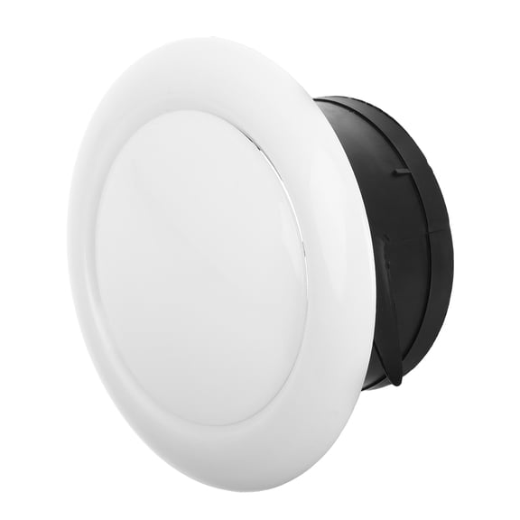 White Round Ceiling Diffuser ABS Air Valve for Home Use with Easy Installation