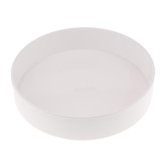 White Round Compote Planter Modern Decorative Centerpiece Bowl Or 28cm