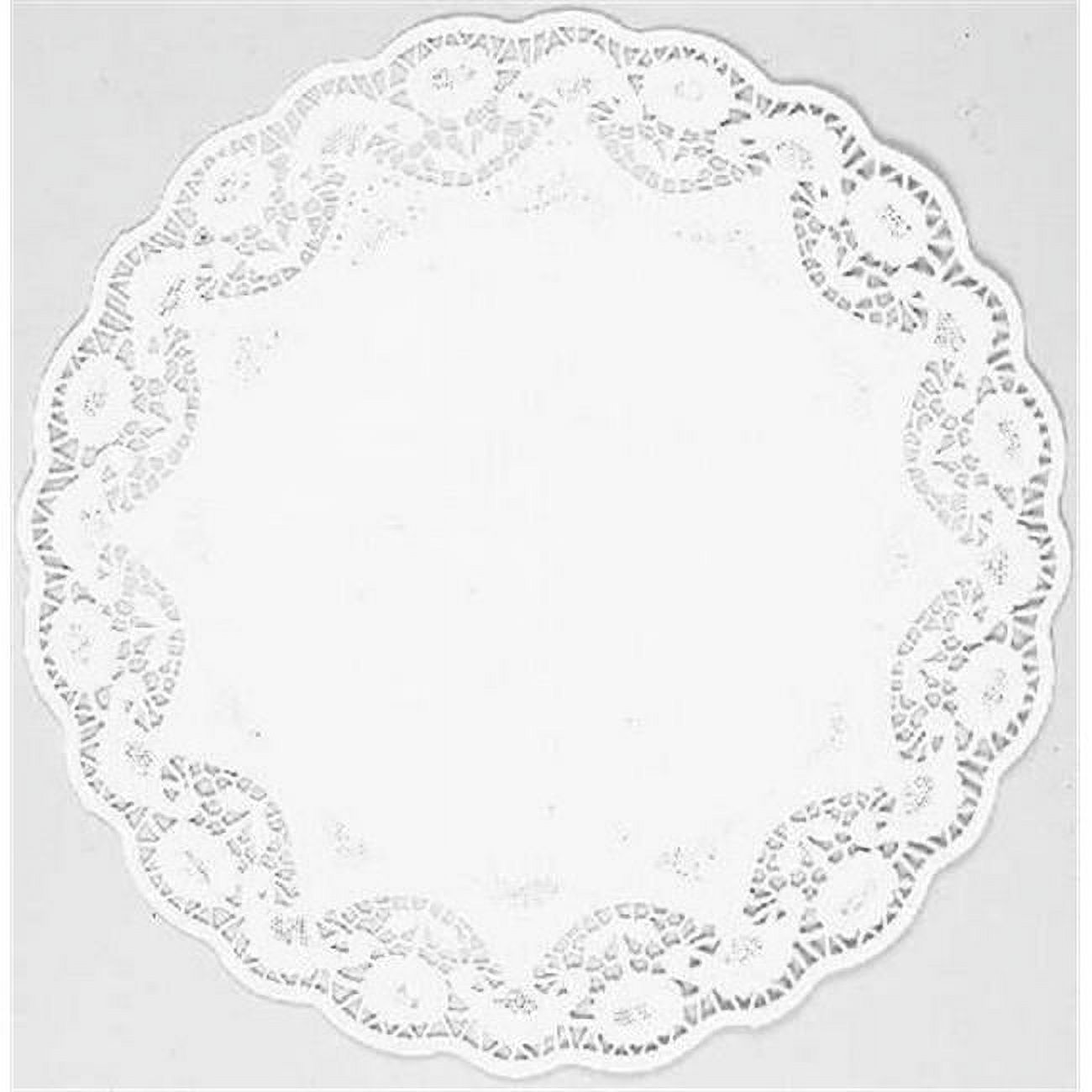 White Round Doilies