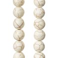 thumbnail image 1 of White Round Howlite Beads - 10mm by Bead Landing, 1 of 2