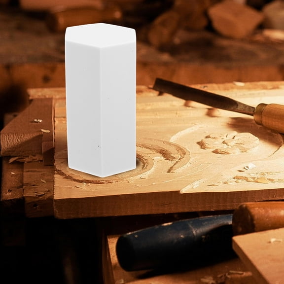 LITINKIMI White Rubber Blocks for Stamp Carving Kit with Smooth Lines for DIY