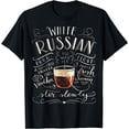thumbnail image 1 of White Russian Drink Cocktail Recipe T-Shirt Perfect Drinking, 1 of 4