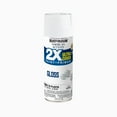 thumbnail image 1 of White, Rust-Oleum American Accents 2X Ultra Cover Gloss Spray Paint-327874, 12 oz, 1 of 10