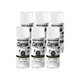 thumbnail image 1 of 6 Pack, White, Rust-Oleum Automotive Custom Lacquer Gloss Spray Paint-352722, 11 oz, 1 of 4