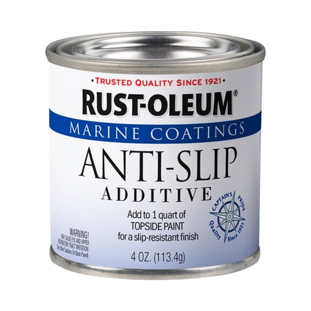 Clear, Rust-Oleum Marine Coatings Anti-Slip Additive-207009, 4 oz