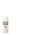 White, RustOleum Stops Rust Flat Protective Enamel Spray Paint7790830