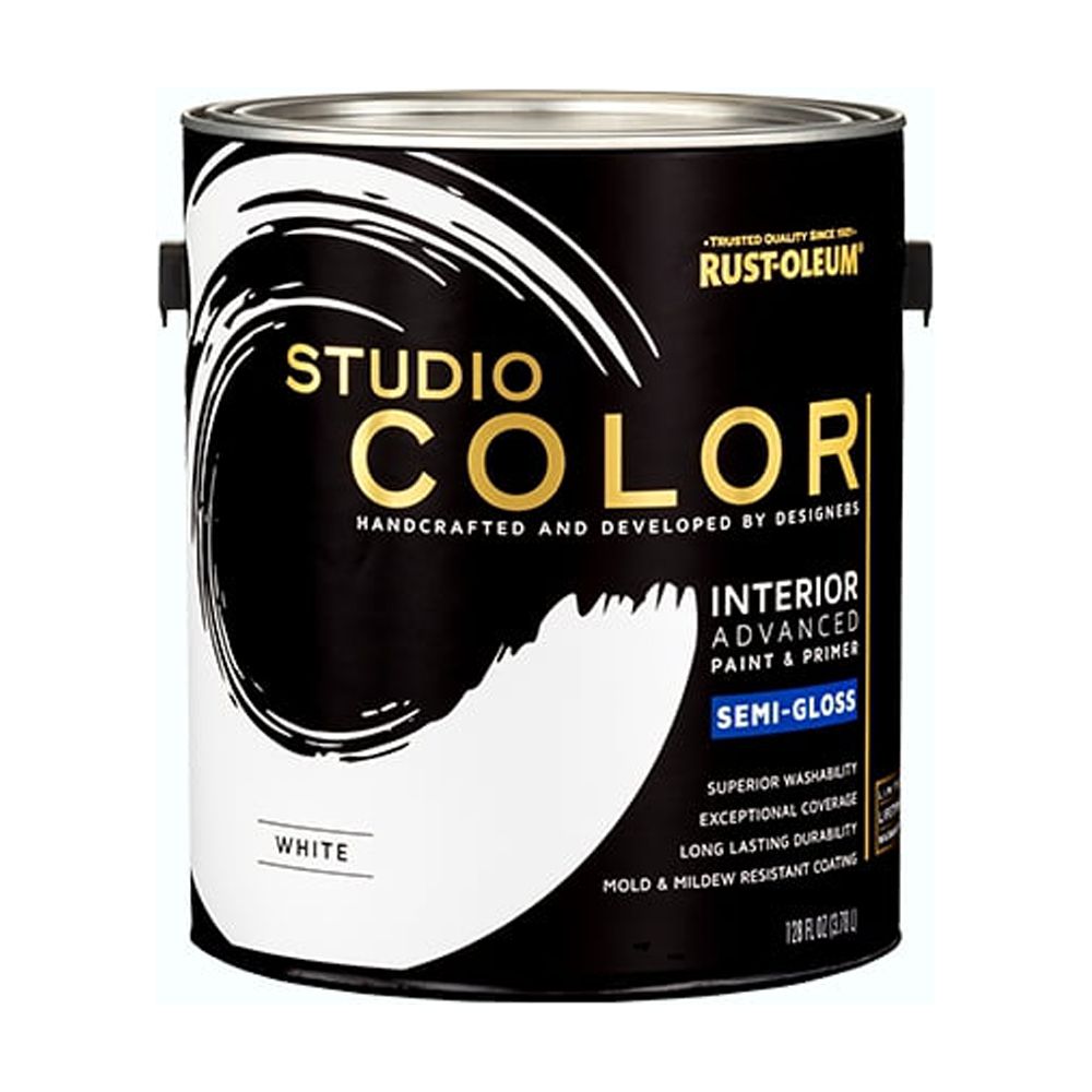 BENJAMIN MOORE & COCORONADO 22.1.1 Tough Walls Gallon White SemiGloss Interior Paint
