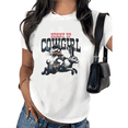 thumbnail image 1 of White S-5XL Bunny Up Cowgirl Tshirt Pattern Tees Western Easter Country Girl Gift Fashion Tops, 1 of 5