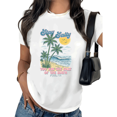 thumbnail image 1 of White S-5XL Stay Salty You Are The Salt Of The Earth Tshirt Pattern Tees Christian Beach Summer Gift Tops, 1 of 5