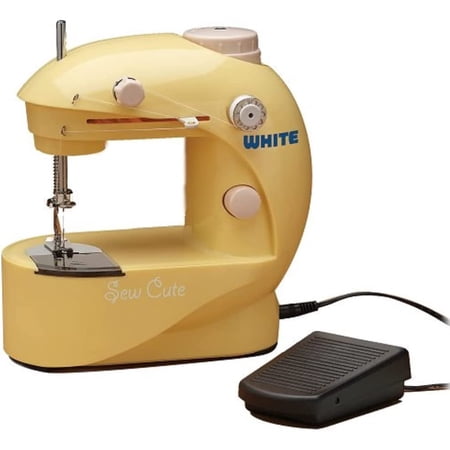 White SC20 Sew Cute Battery/AC Sewing Machine