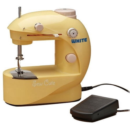 White SC20 Sew Cute Battery/AC Sewing Machine