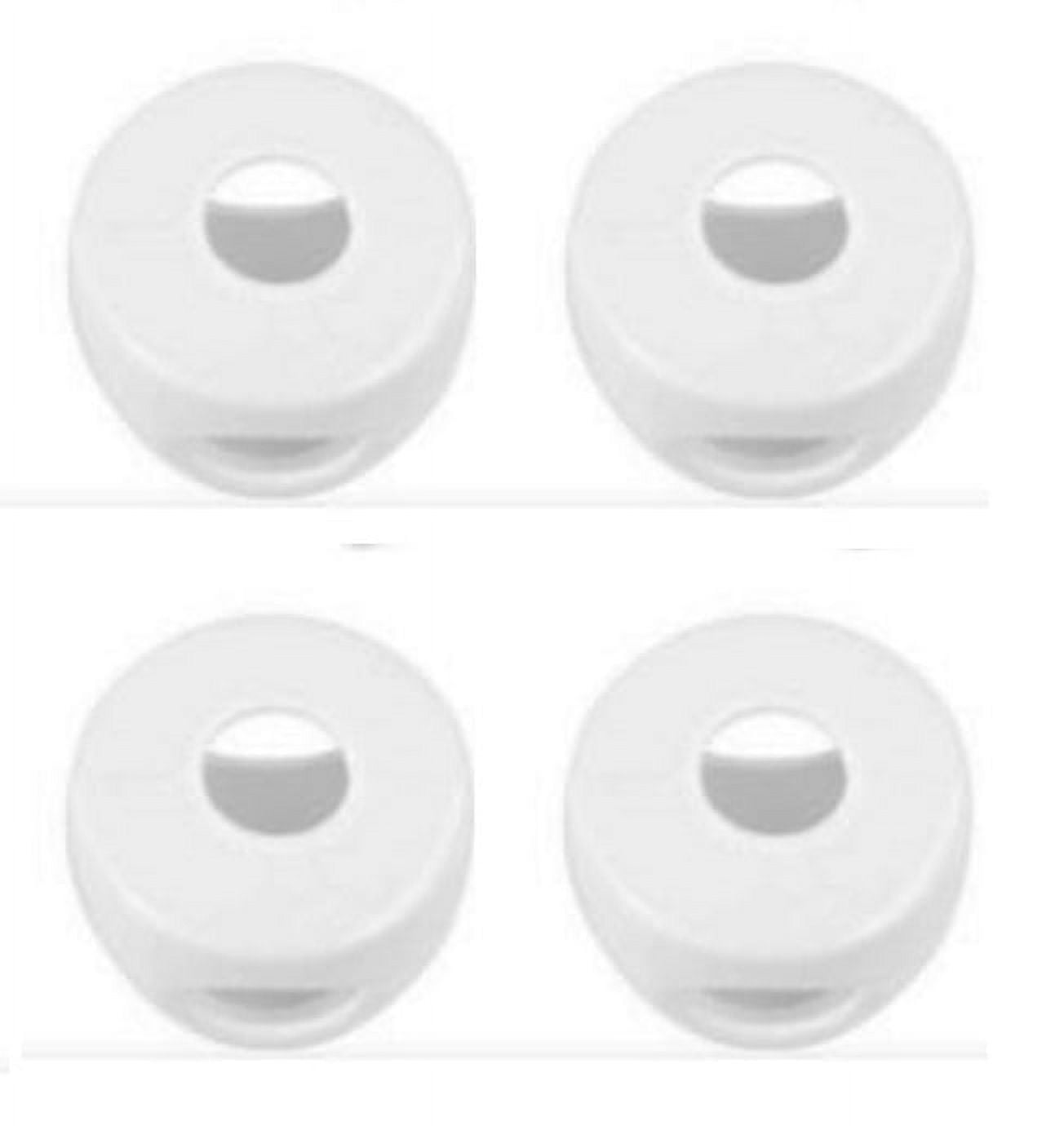 White Safety Doorknob Covers Child Proof Door Knob Covers 4 Pack