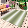 thumbnail image 1 of White Sage Green Ombre Outdoor Rug for Patio/Deck/Porch, Non-Slip Large Area Rug 5 x 7 Ft, Abstract Art Aesthetic Farmhouse Indoor Outdoor Rugs Washable Area Rugs, Camping Rug Carpet Runner, 1 of 8