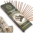 thumbnail image 1 of White Sage Incense Sticks - Pack of 100 Insence-Sticks for Cleansing Negative Energy - Made with Natural White Sage Smudge - Non Toxic Salvia Blanca Inciensos - Spiritual Insense Incents, 1 of 3