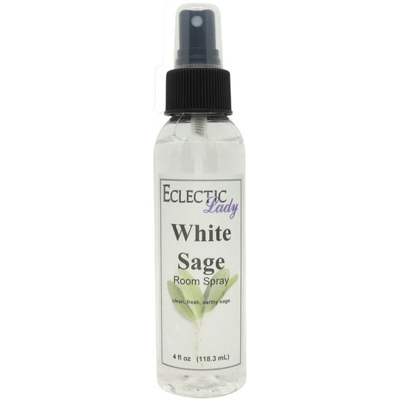 White Sage Room Spray by Eclectic Lady, 16 Ounces, Fragrant Aromatic Room Mist For Home, Room, Office