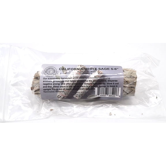White Sage smudge stick 5-6"