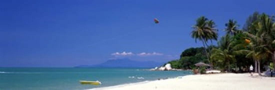 White Sand Beach Penang Malaysia Canvas Art - Panoramic Images (18 x 6)