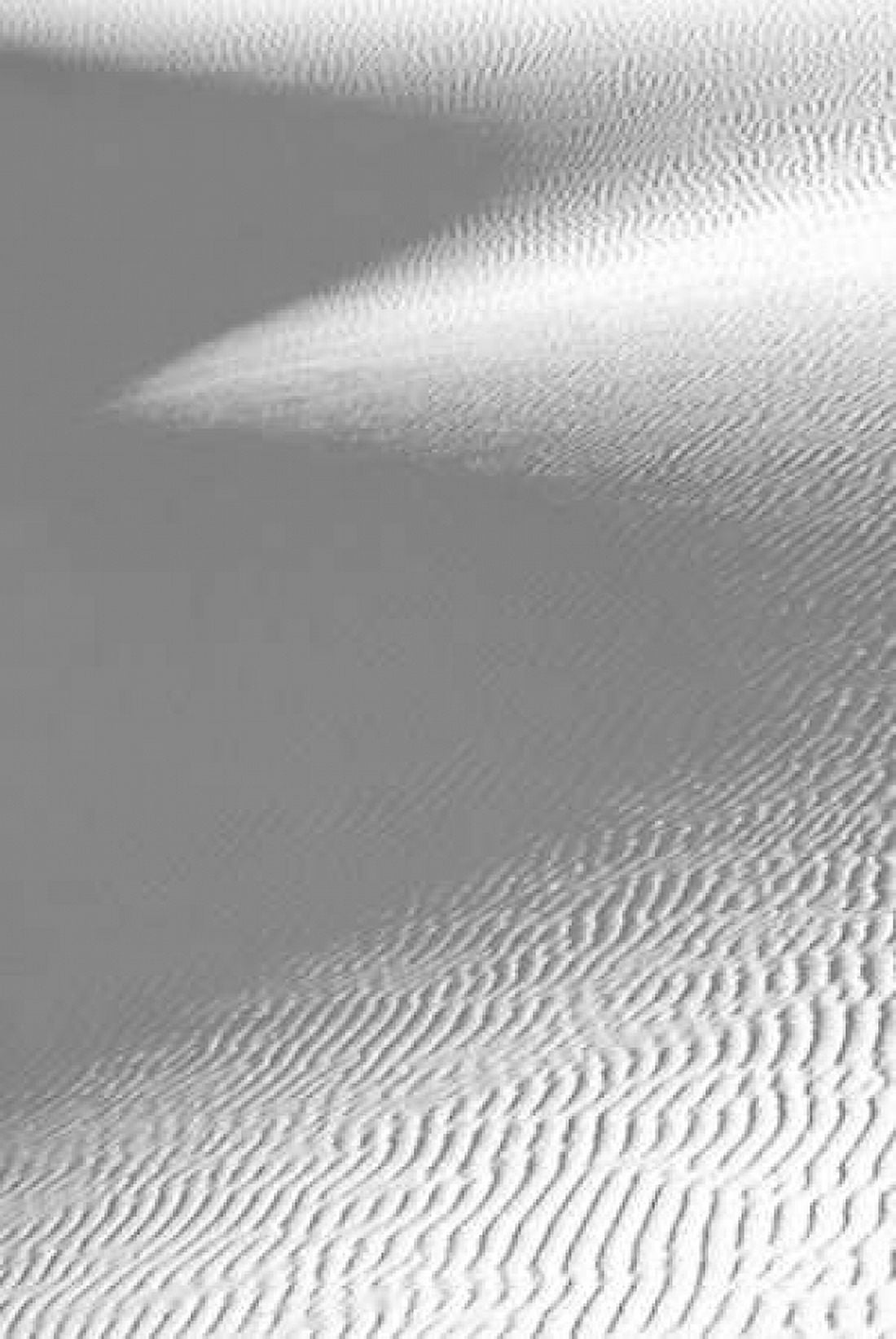 White Sand Dune and Shadow Canvas Art - Douglas Taylor (12 x 18)
