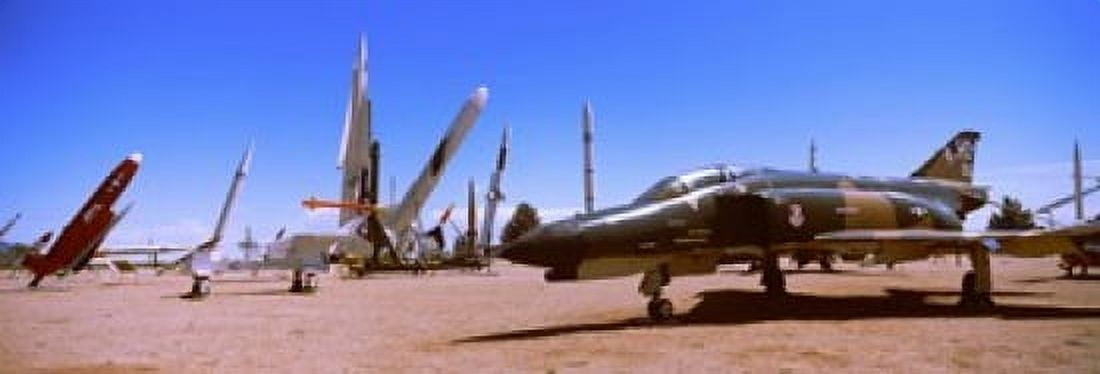 White Sands Missile Base White Sands Missile Range Museum Alamogordo New Mexico USA Canvas Art - Panoramic Images (36 x 13)