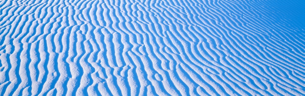 White Sands National Monument New Mexico Canvas Art - Panoramic Images (27 x 9)