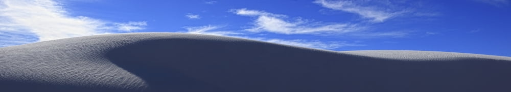 White Sands National Monument New Mexico Canvas Art - Robert Postma Design Pics (32 x 5)