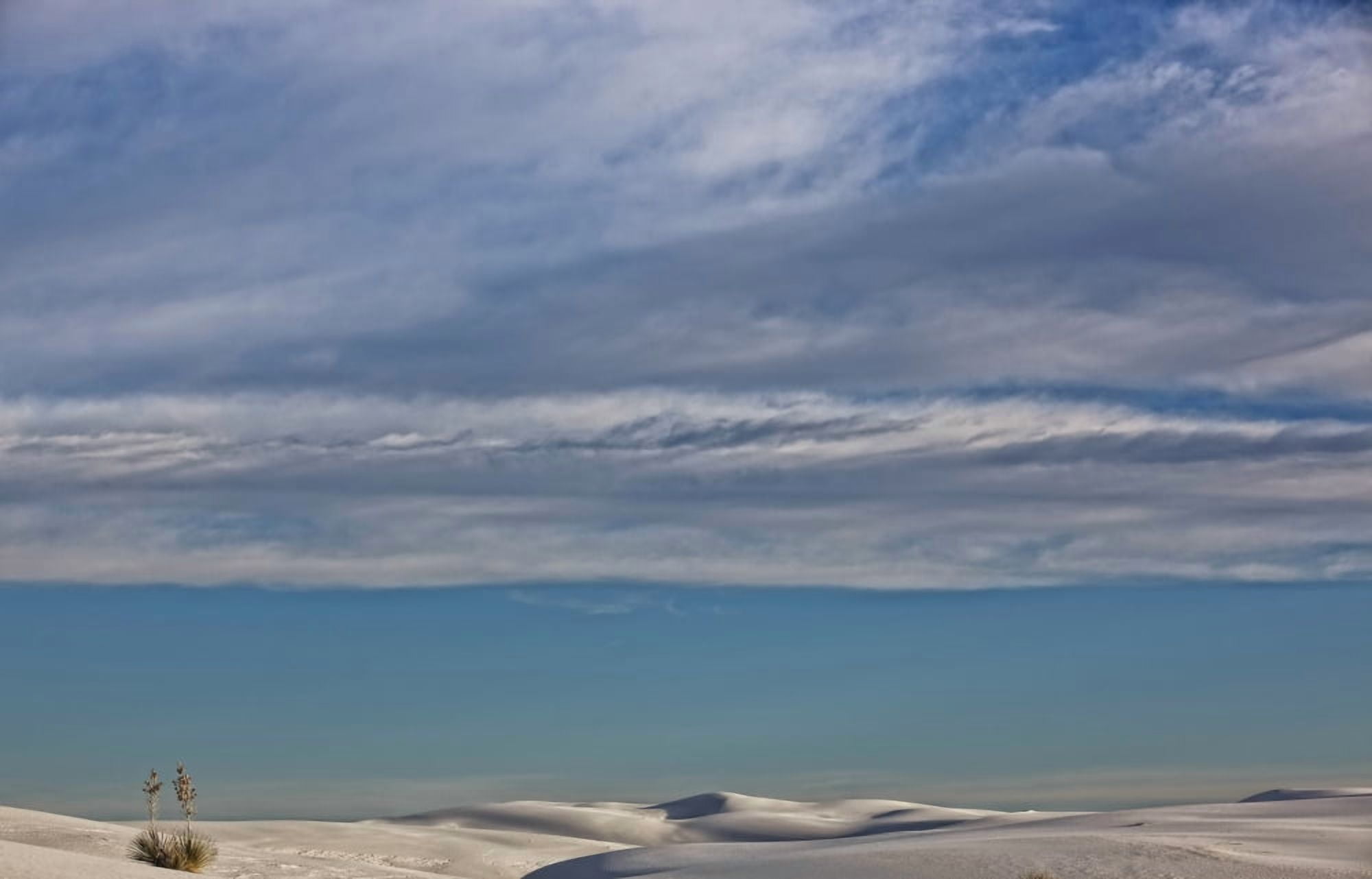 White Sands National Monument New Mexico Canvas Art - Robert Postma Design Pics (34 x 22)