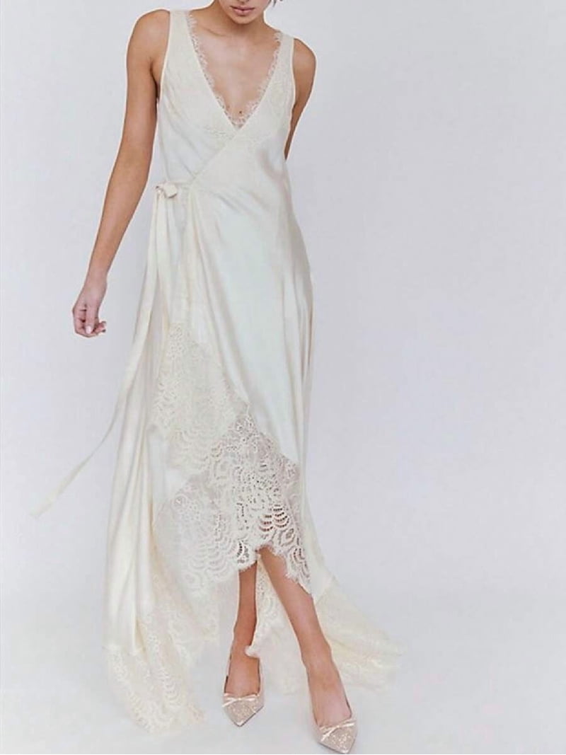 boho blush maxi dress Cabana Days Natural/Dusty Pink / S Style:SU25STW10 brunch dates leg_opening:Bootcut Melissa Sweet Strapless Button