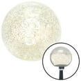 thumbnail image 1 of White Scorpion Clear Metal Flake Shift Knob with M16 x 1.5 Insert Shifter Auto Brody, 1 of 1