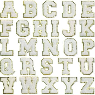 Iron on Letters for Clothing,9 Set Iron on Patches for Clothing,234 Pieces Letter Patches for Clothing,1.6” x 2” (9 Color)