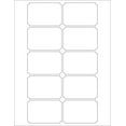 thumbnail image 1 of White Self Adhesive Labels Compatible with Laser & Inkjet Printers Shipping Label Multipurpose with Template Included 3x2 inch (50 Labels / 5 Sheets), 1 of 6