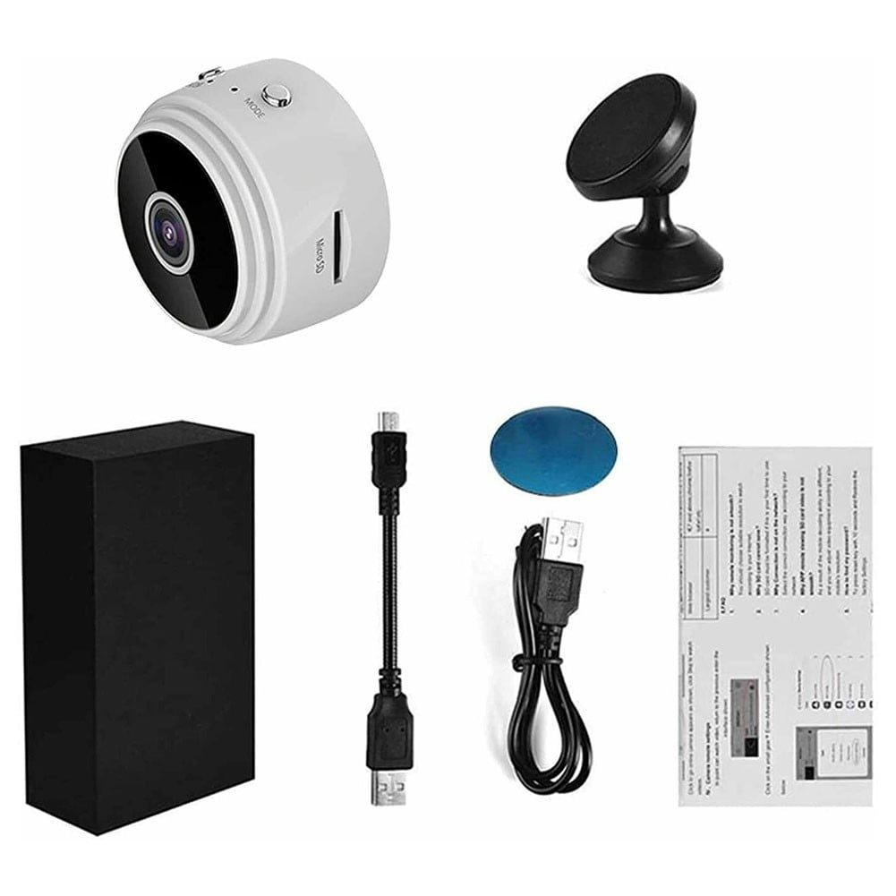 Wireless Mini Camera, Wifi Wireless Camera 1080p Small Home Security Cameras  With 32g Sd Card, For Car Home Outdoor Security