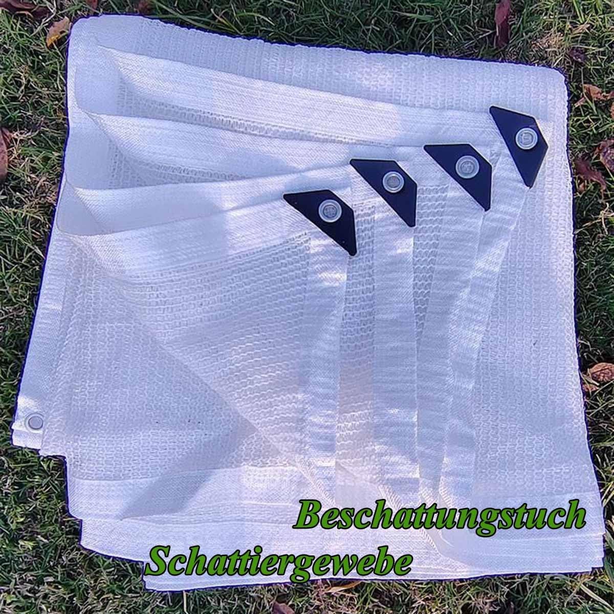 White Shade Cloth Greenhouse Sunblock Shading Net Heavy Duty Shade