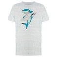 thumbnail image 1 of White Shark Bites Surfboard Tee Men's -Image by Shutterstock, 1 of 2