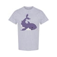 thumbnail image 1 of White Shark Cartoon T-Shirt Men -Image by Shutterstock, Male XX-Large, 1 of 2