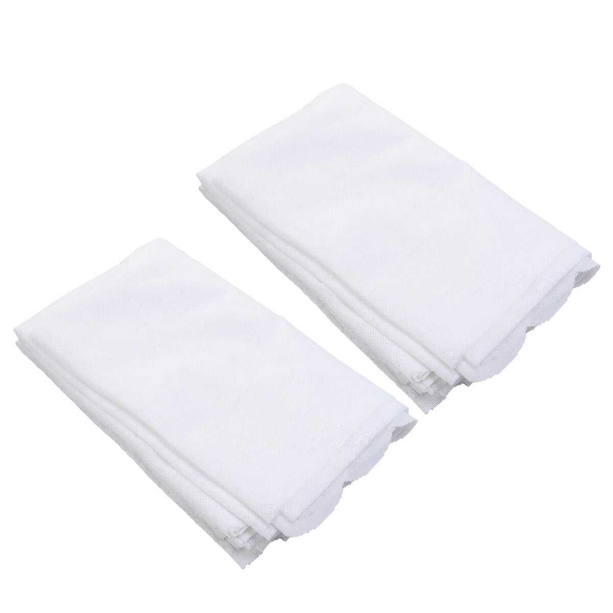 White Sheer Curtains Lace Curtain Set of 2 Panels Voile Window Sheers