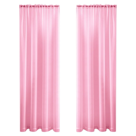 White Sheer Curtains with Tiebacks 2 Panels Set, Light Filtering Semi Transparent Voile Grommet Window Treatments for Living Room Bedroom, Modern Lightweight Privacy Sheers with Decorative Trim