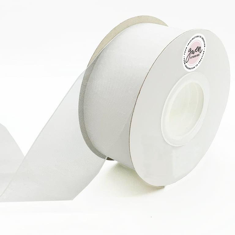 Pearl Fishtail Chiffon Luxury Organza Wired Gift Ribbons, 1.6 (W) Inch x 5  Yards - BBJ Wraps – BBJ WRAPS
