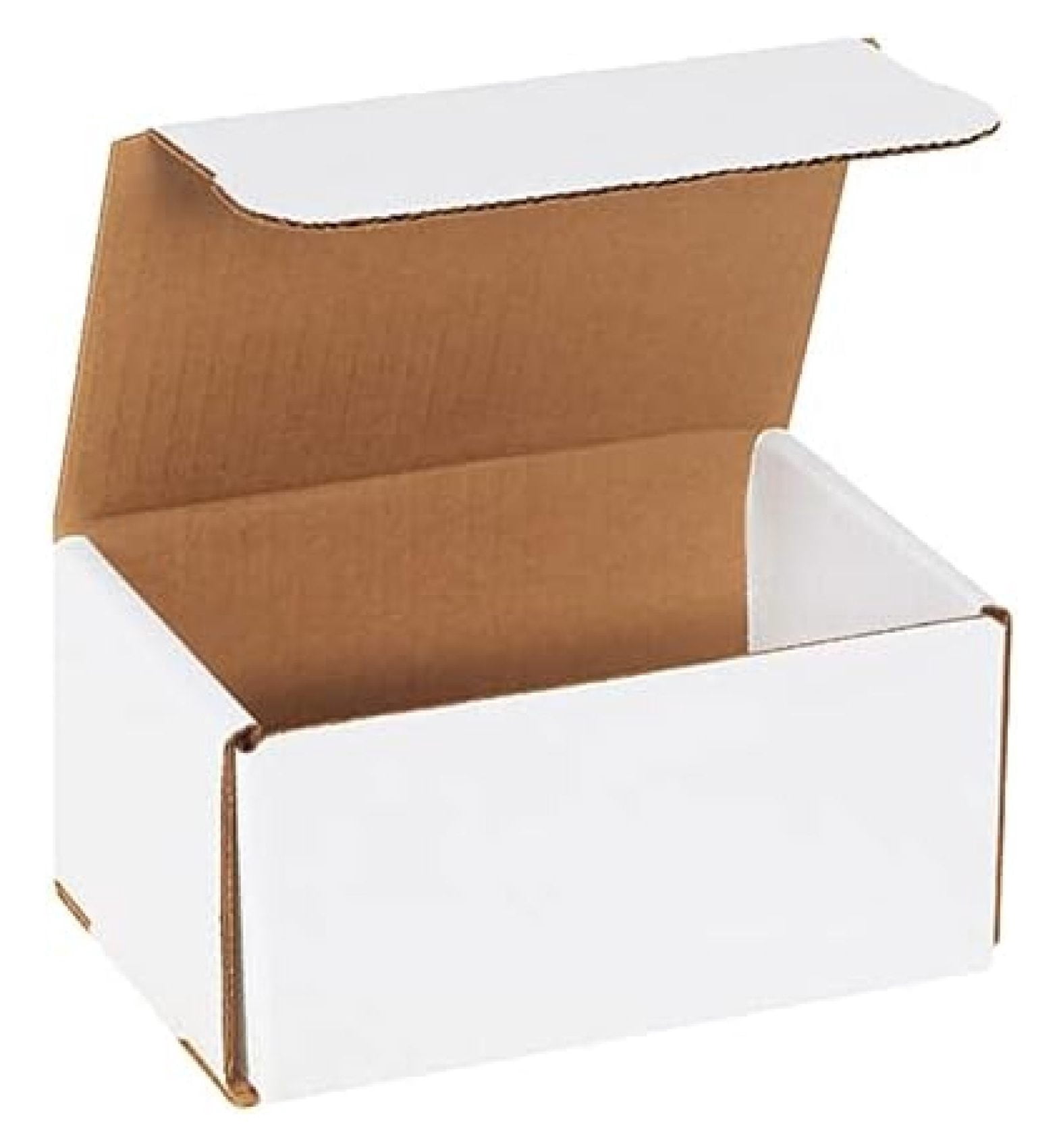 White Shipping Boxes 6x4x3 Heavy Duty, Lightweight, 6"L x 4"W x 3"H Foldable Corrugated Cardboard Mailer Boxes for Packaging Small Business Mailings Gifts Promotions Moving Box 50 Pack (50)