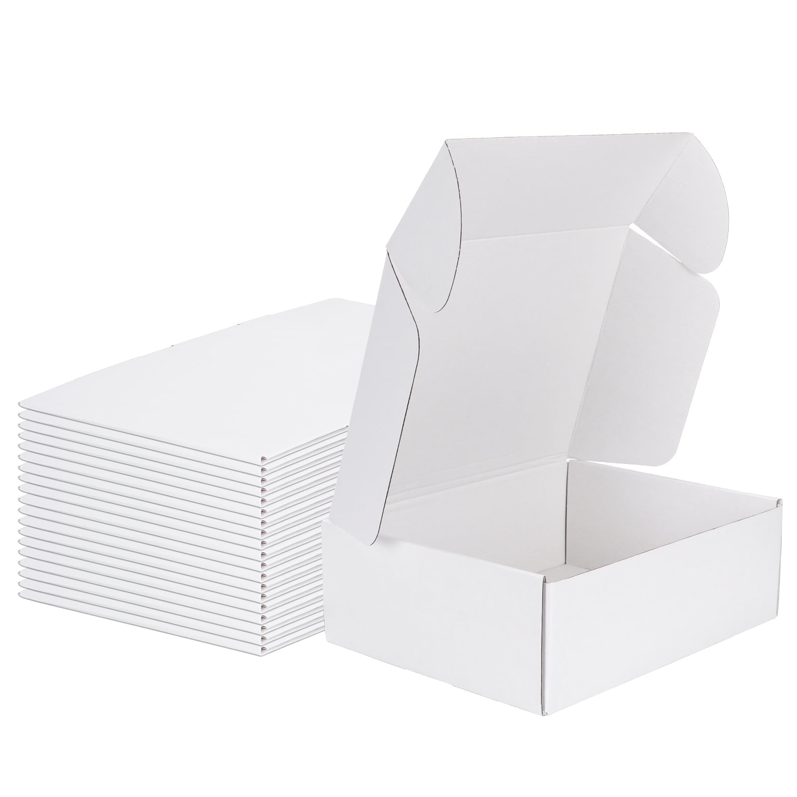 Walmart's Recycled White Mailing Boxes, Small Moving Size 12x9x4