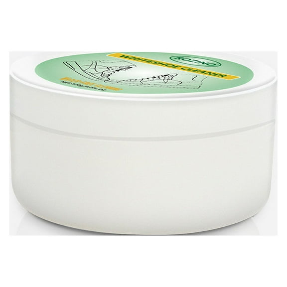 White Shoe Cleaner, 120 g Multi-Functional Cleaning and Stain Removal Cream, Clean White Shoes Water-Free Cleaning
