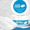 thumbnail image 1 of White Shoe Cleaner Kit with Se, Multipurpose No Wash Cleaning Cream for Sneakers Shoes Boots Canvas, Instant Stain Remover & Whitener, Travel Size Solid Cleaner for Footwear Care and Maintenance, 1 of 8