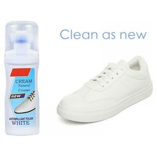 Shoe Whitener Cleansing for Sneakers,White Shoe Polish for Sneakers,White  Shoe Cleaner, Soft Brush Head, Shoe Cleaner Kit for White Shoes, Leather