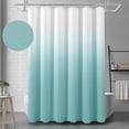 thumbnail image 1 of and White Shower Curtain Black Ombre Geometric Men Bath Shower Curtains for Bathroom Masculine Shower Curtain Durable and Machine Washable 72 x 72 Inches Black White and Gray, 1 of 1