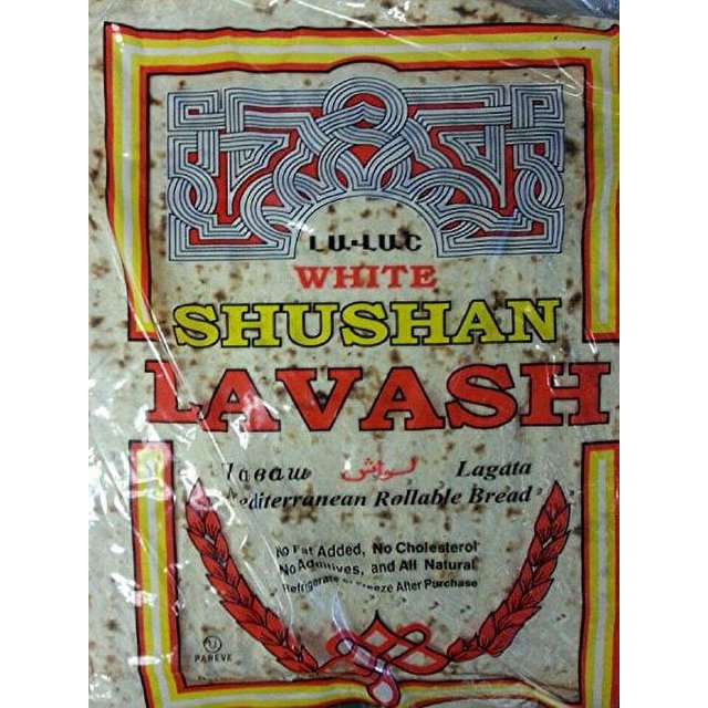 White Shushan Lavash Bread (pack of 3)