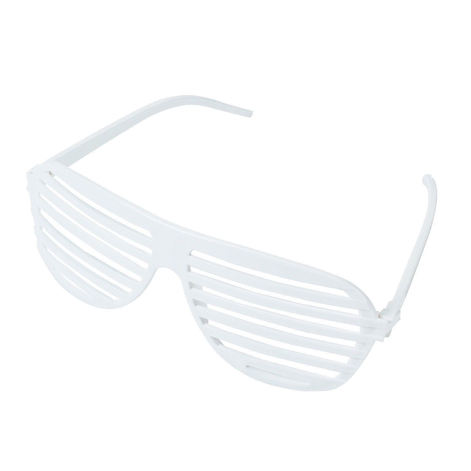 Fun Express 6 with 5 1 4 Ear Pieces Plastic Shutter Shades 12 Count Walmart