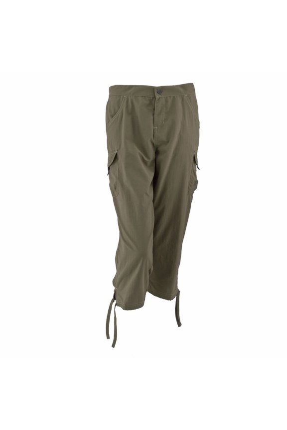 Women's Crystal Cove River Capri Pants Bark XS