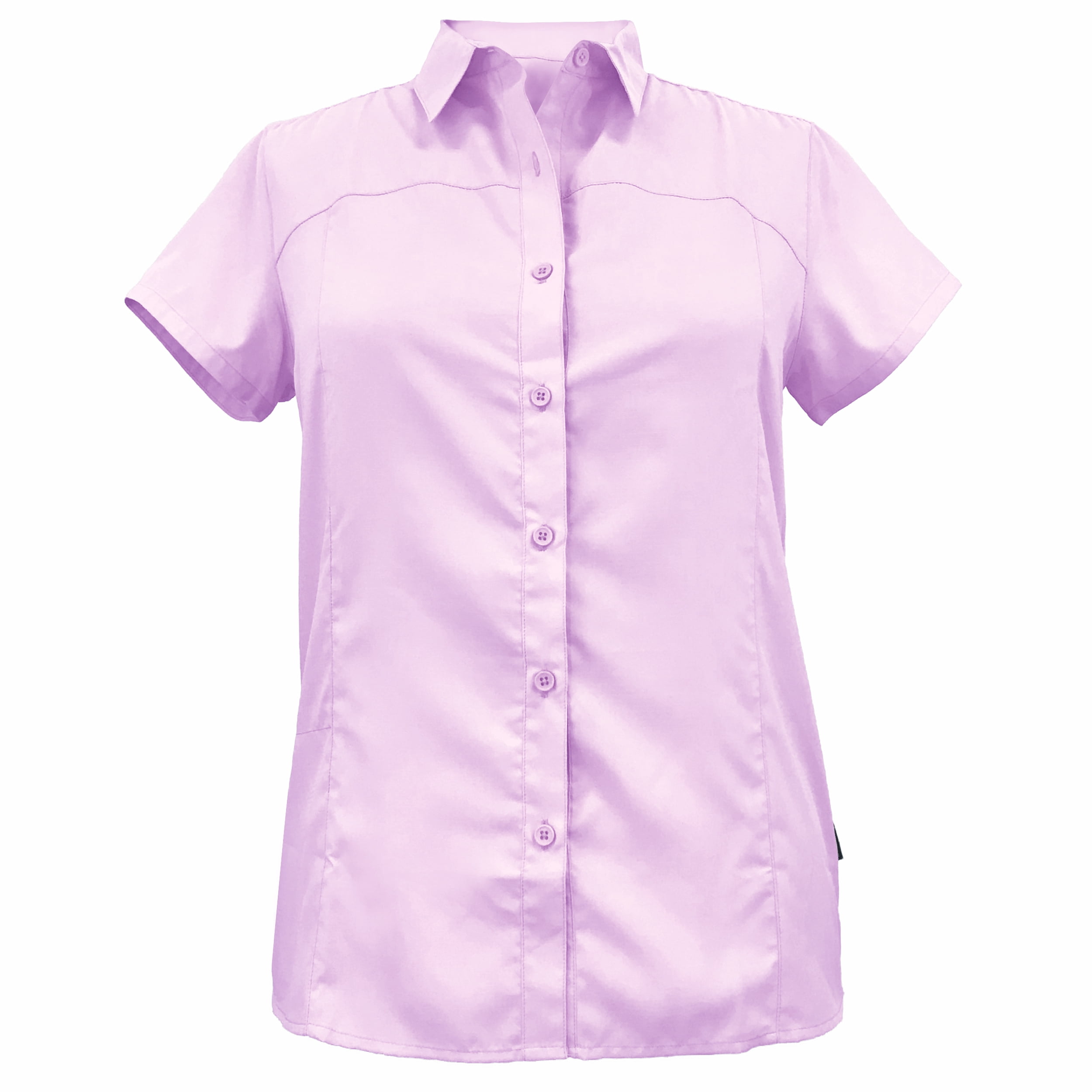 White Sierra Women's Gobi Desert SS Shirt 2.0 - Small, Pink Lavender